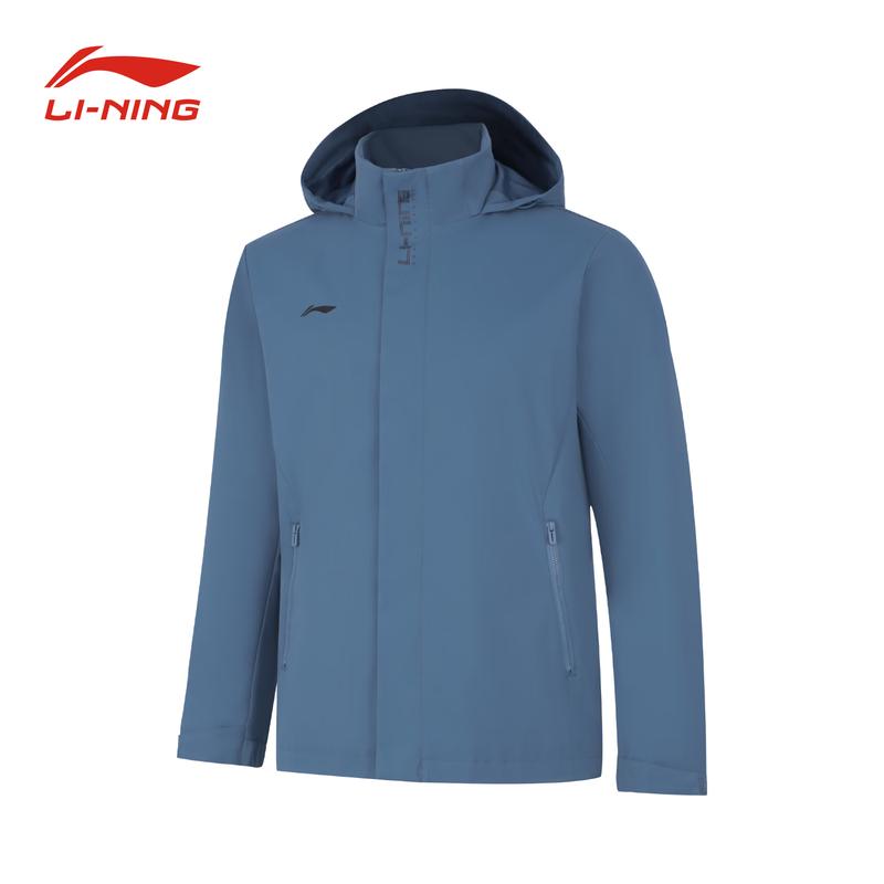 Li-Ning Unisex Water-Repellent Hooded Windbreaker Jacket