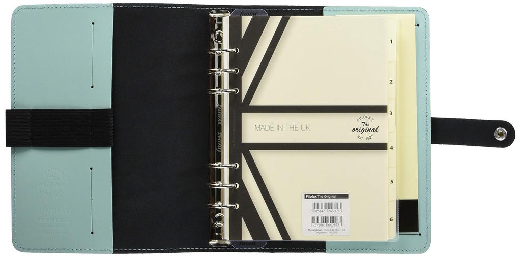 Filofax Original System Organizer, A5, Mint, 17-026039, Officially Imported