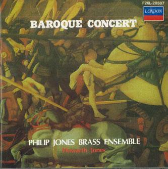 

CD PHILIP JONES - Baroque Concert F26L20387 POLYDOR Japan Classical Used