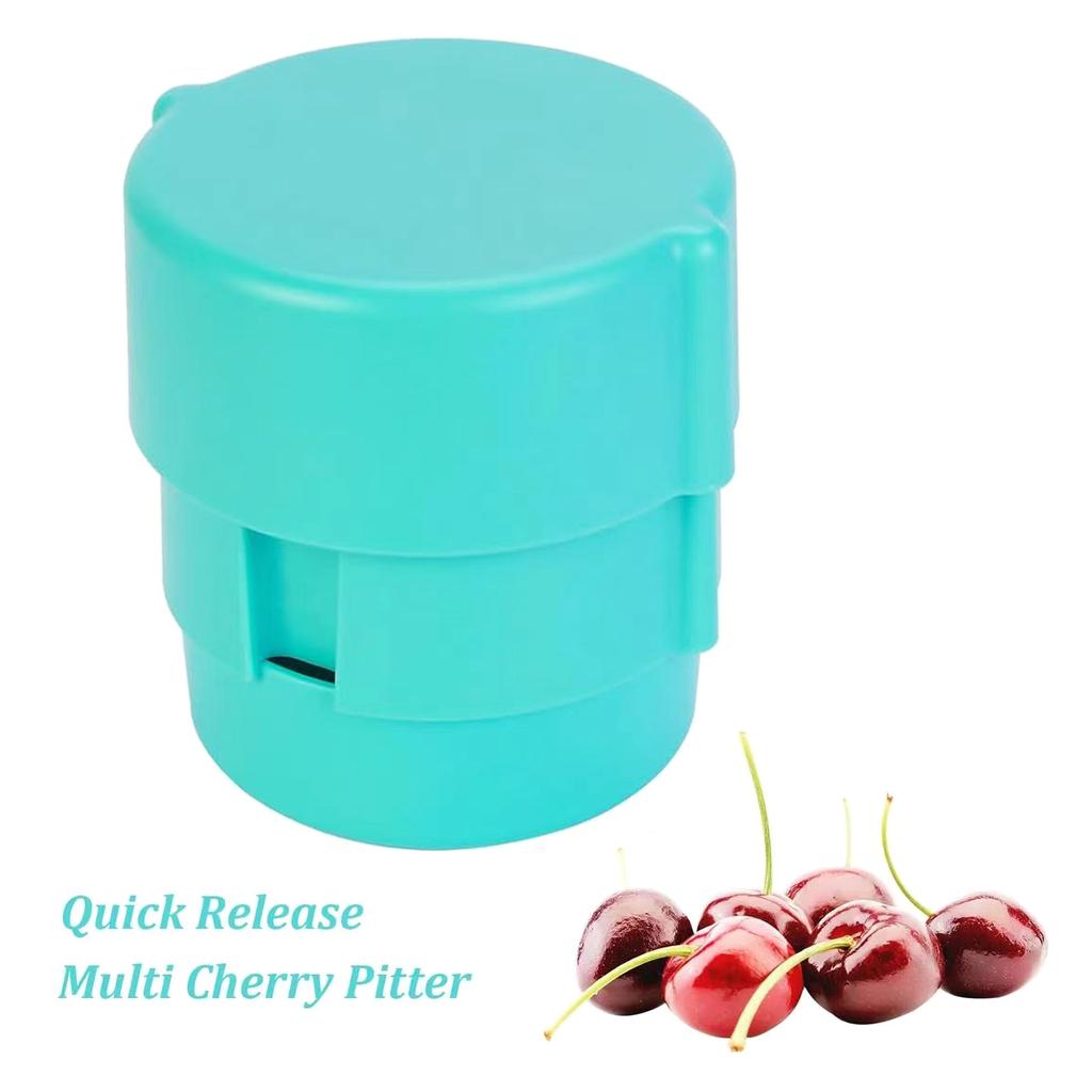 Efficient Cherries Pitter Tool For Quick Fruit Cores Removal Food Grade Plastic Cherries Destoner Portable Kitchen Gadget