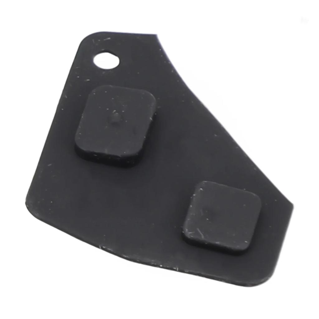 Hot Sale Rubber Key Pad Button Silicone Pad Key Pad 2 Button Silicone Pad For Toyota Remote Car Key Shell Case Rubber Key Pad