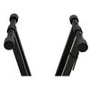 Kikutani X-Shaped Keyboard Stand, Assembly Type, Black, KS-29WA BLK
