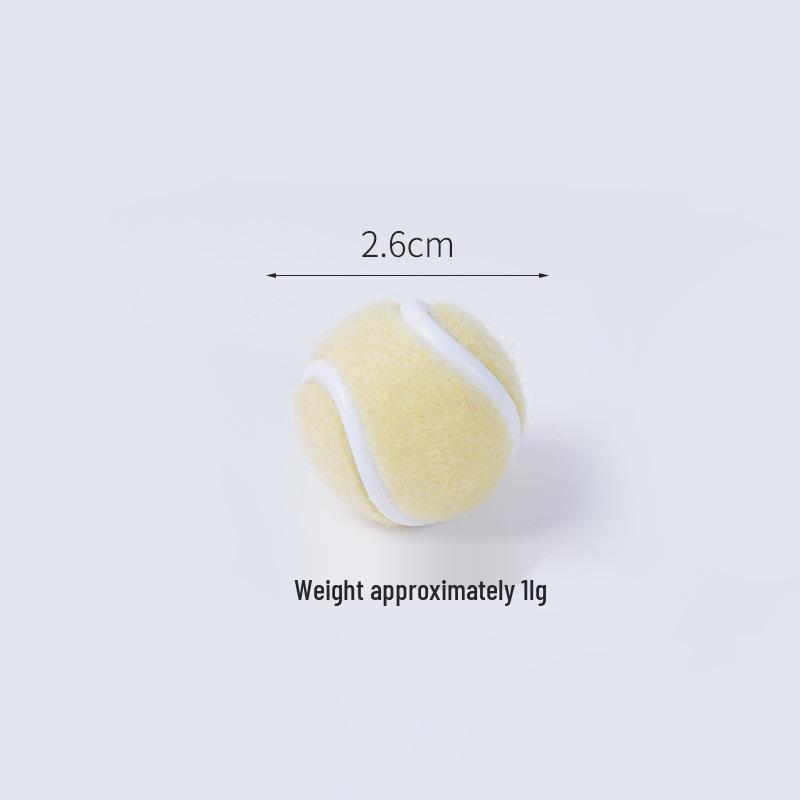 Mini Tennis Pendant Keyring & Earrings - Sports Accessories