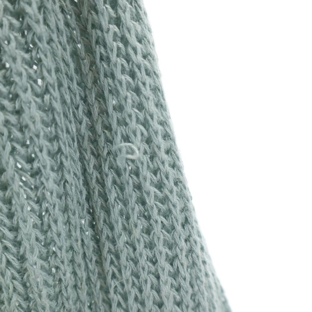 RHC Ron Herman linen Long sleeve V neck knit S Mint system Women Used