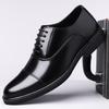 Fashion Hot Selling Men's Leather Shoes Leisure Business and Comfortable Styles Groom's Wedding Party Plus Size Derby Shoes