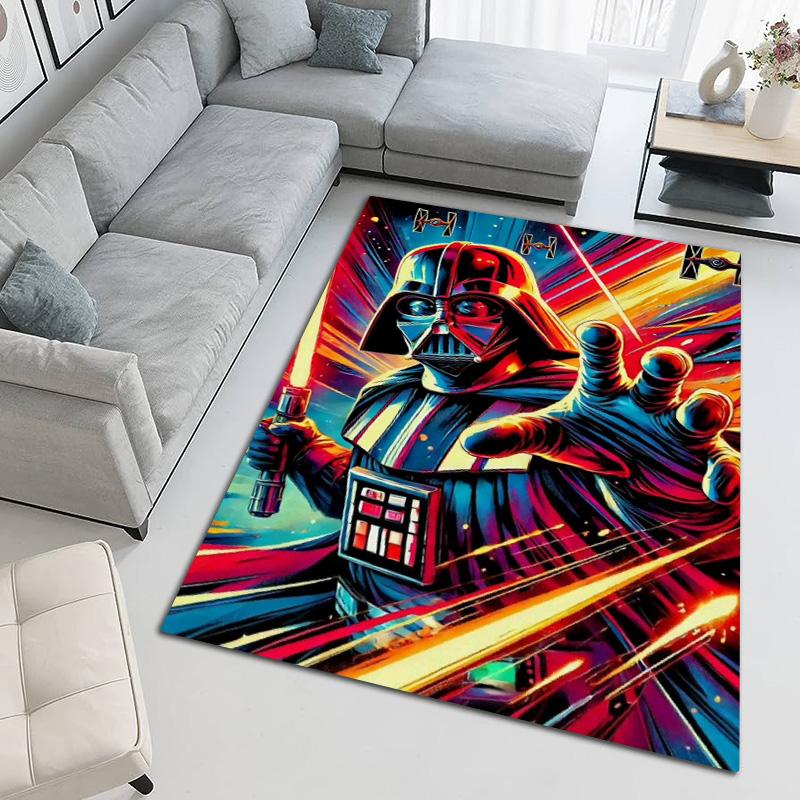 Star Wars Dark Side Collage Carpet Printing Home Decor Office Chair Cushion Bathroom Mat Christmas Gifts