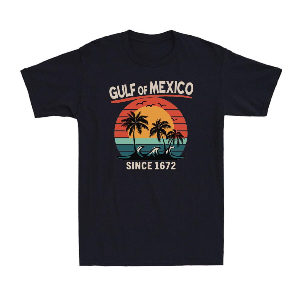 Gulf of Mexico Shirt Vintage Gulf Of Mexico Since 1672 Men s T-Shirt S