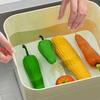Kitchen Vegetable Colander Handle Design High Efficiency Filtering with Drain Plug Vegetable