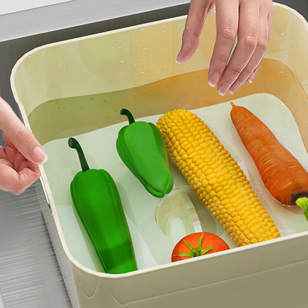 Kitchen Vegetable Colander Handle Design High Efficiency Filtering with Drain Plug Vegetable