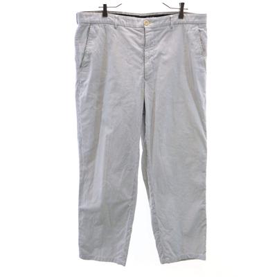 Stripe Long Pants W39 Blue Biggs Men's Used