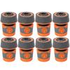 8pcs Garden Faucet Connection Joint Hose Faucet Extender Hose Quick Connector Watering Pipe Garden Water Pipe Fixed Connectors