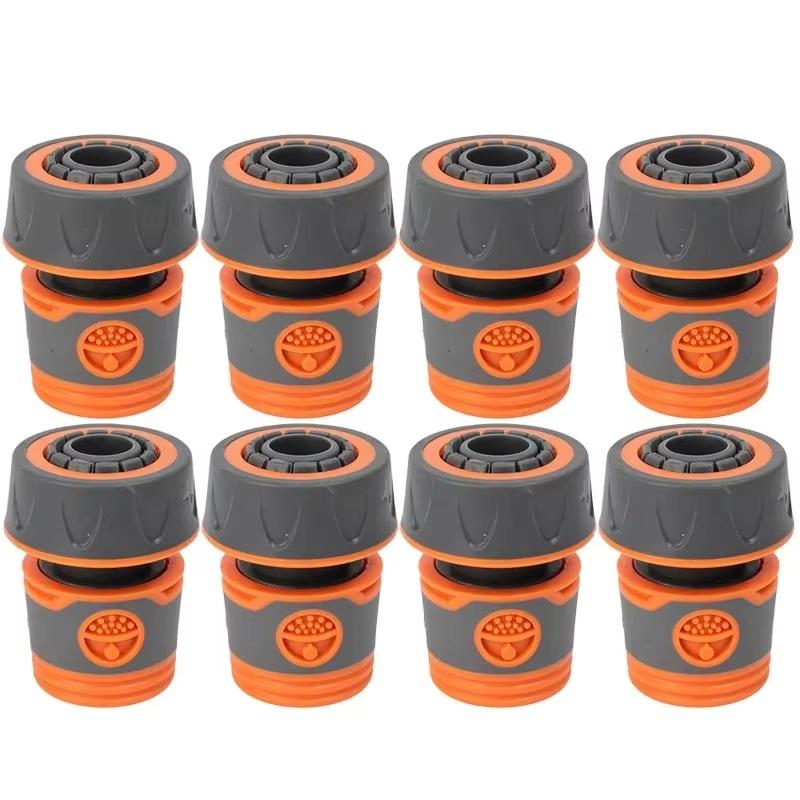 

8pcs Garden Faucet Connection Joint Hose Faucet Extender Hose Quick Connector Watering Pipe Garden Water Pipe Fixed Connectors