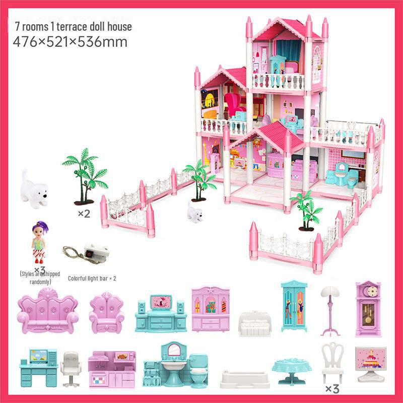 

Детский набор игрушек «Замок принцессы»