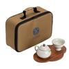 Su's Ru Ware Ceramic Portable Tea Set