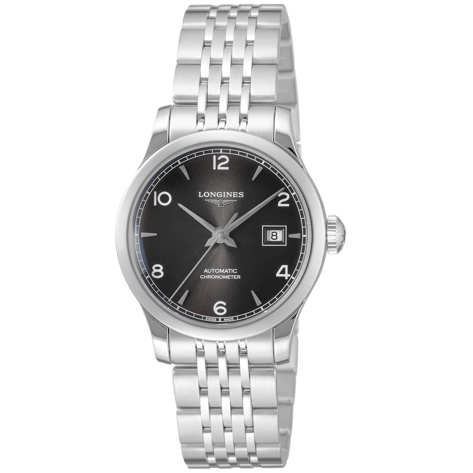 

Watch RECORD Automatic Winding 3 ATM Water Resistant Sapphire Glass Black Dial Stainless Steel Silver [Longines] Women s L2.321.4.56.6 [Item] чорний
