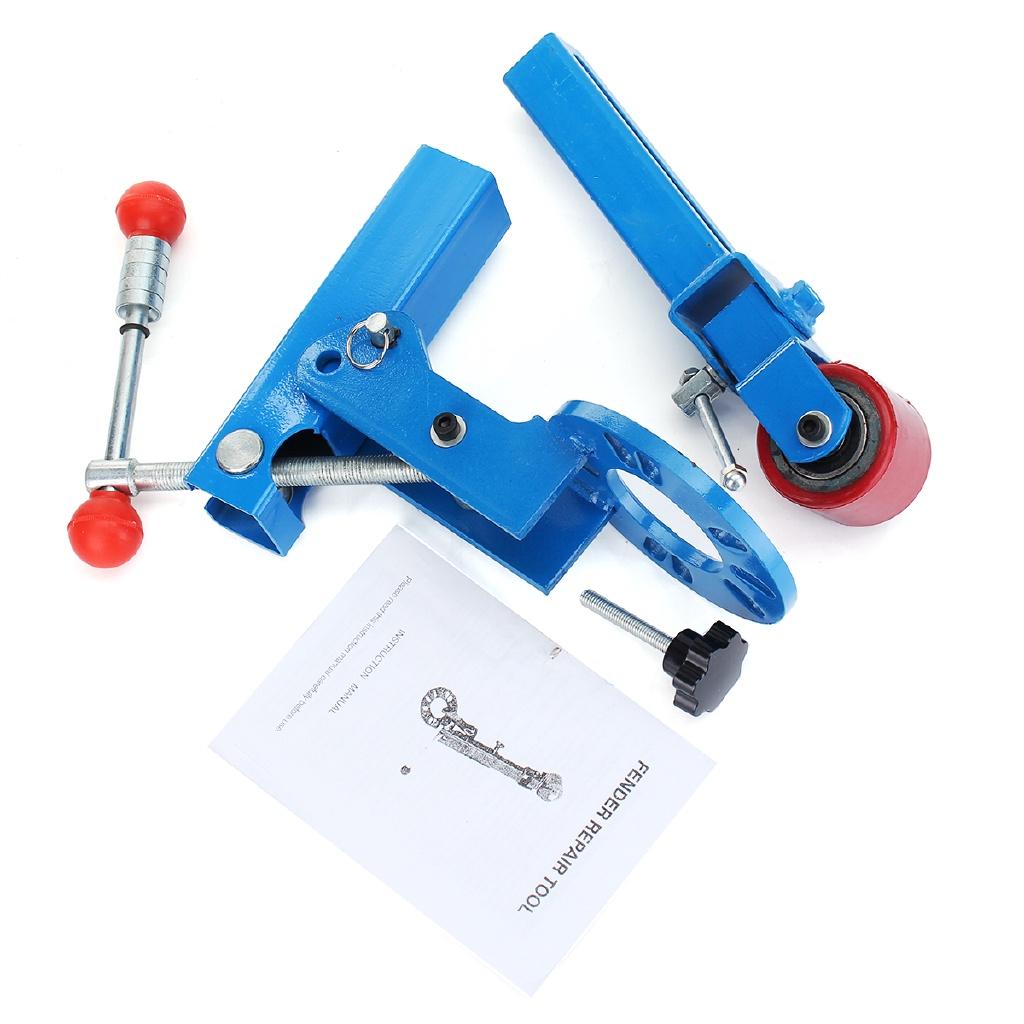 

400*270*150 мм Ролик-формовщик для расширения колесных арок Тяжелые детали деревообрабатывающего оборудования Синий ролик для инструмента для изменения формы и расширения крыла