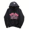 Amerikanischer High Street Spinnenprint Hoodie Unisex Lockerer Partner Hoodie Trendiges Marken Oberteil
