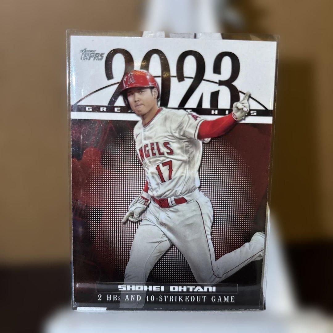 Used Topps 2023 Shohei Otani Card greatest hits