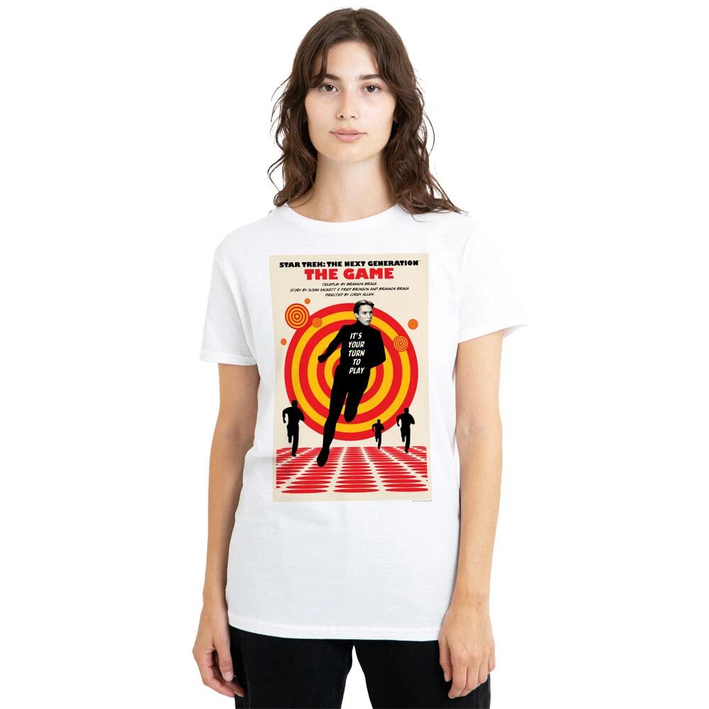 Star Trek TNG Season 5 Episode 6 Ladies T-Shirt S-2XL, White L
