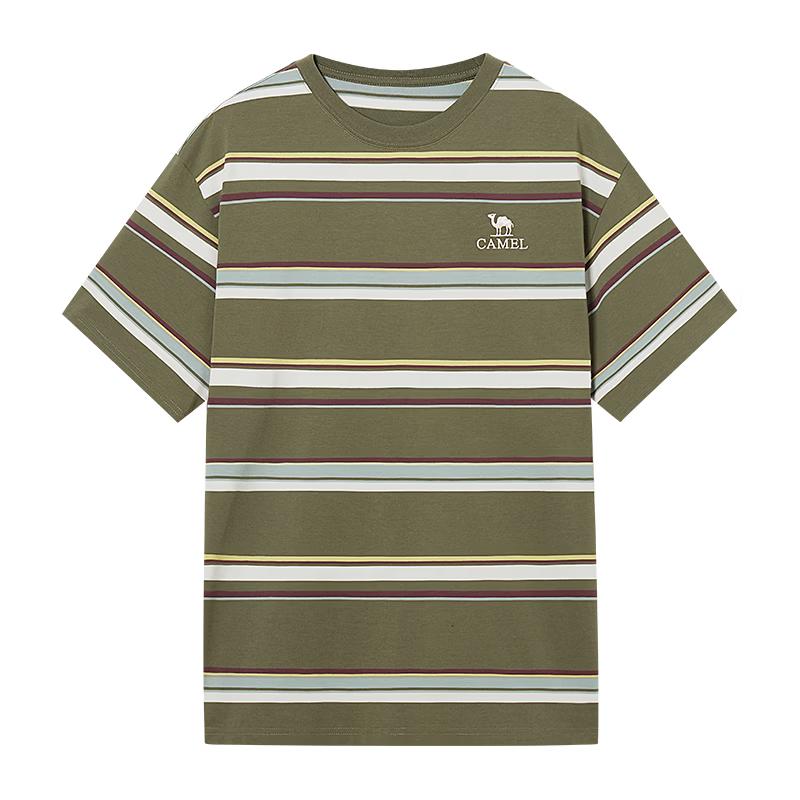 CAMEL Women s Striped T-shirt XXXL