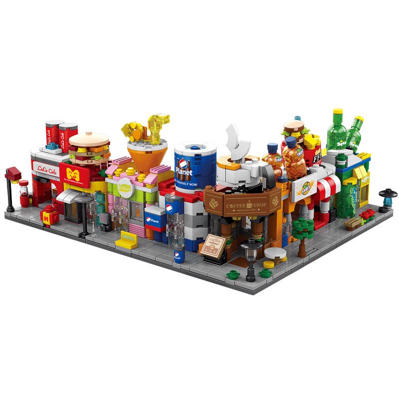 Lele Brothers Compatible Building Blocks: Educational Interlocking House Model for Kids