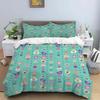 Cartoon Love HD Print Bedding Sett Children King Size Bedding Set Boy Girl's Bed Double Bed Duvet Covers Pillowcase Bedding Se