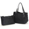Tote dot jacquard tote with pink beige [Isaac] bag, pouch, (54)