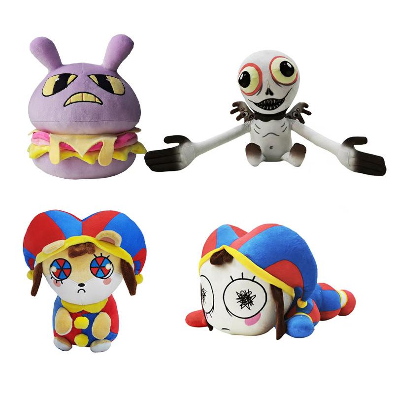 Amazing Digital Circus Pomni Plush Doll Joker Design Cute Collectible Toy for Kids Birthday Gift Stuffed Animal Soft Toy