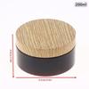 200ml 250ml 300ml 500ml Empty Random Color Pet Jars Containers With Imitation Wood Texture Lid Jar Home Plastic Seasoning Bottle