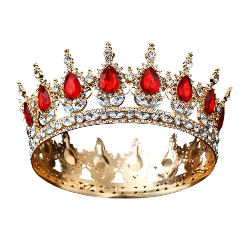 Royal Inspired 8 Eye Tiaras Headpiece Attractive Dance Hair Decors Perfect For Brides Bridesmaids And Formal Event