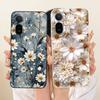 For Xiaomi Redmi A7 Pro Poco C85X Phone Case Floral Daisy Aesthetic Moon Nigth Bow Pattern Funda Soft Matte Silicone Back Cover