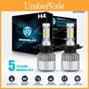 Kit de Farol de LED Cree Cob H4 Hb2 9003 Premium com 1080w 162000lm de Brilho