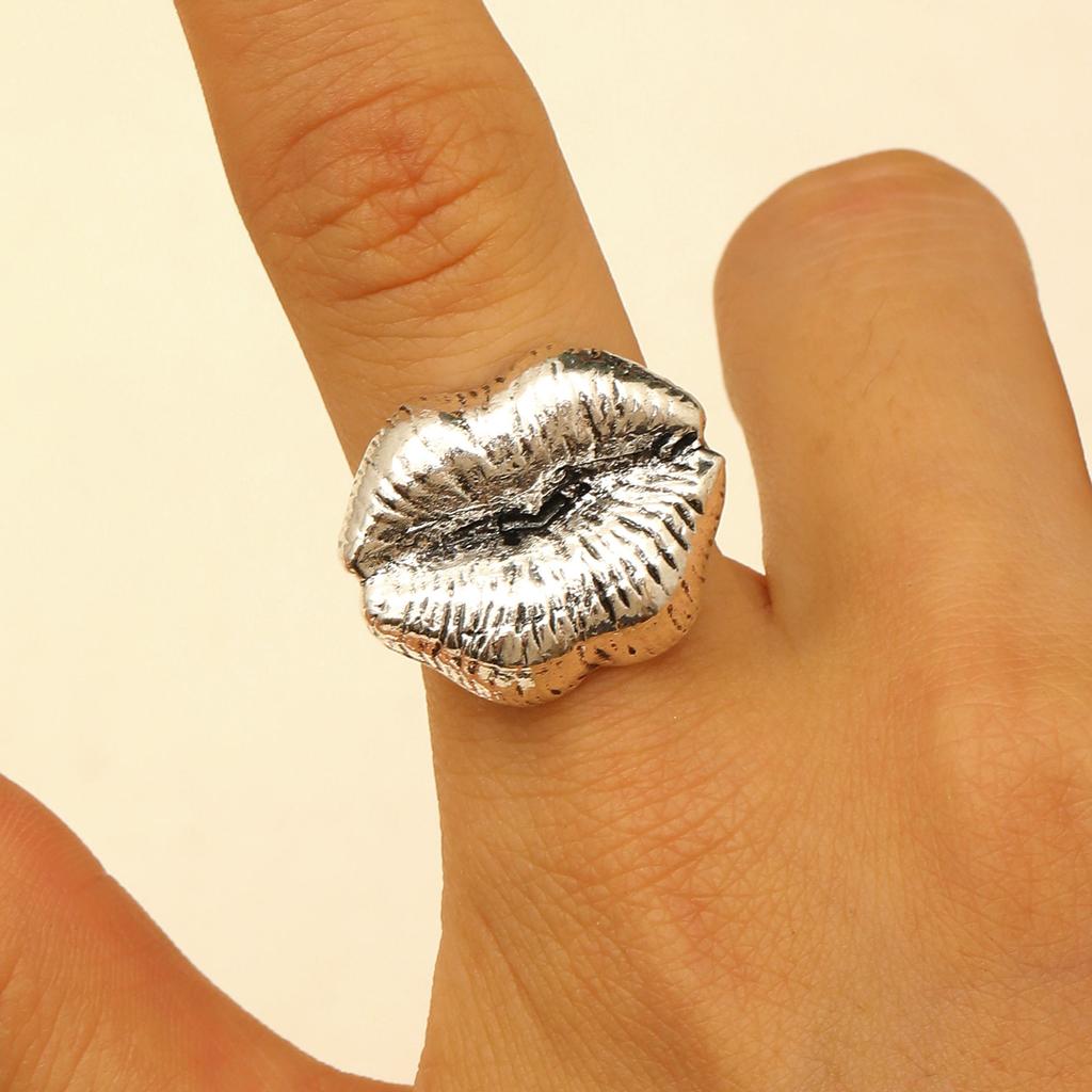 Retro Sexy Flammenrot Lippenstecker Ohrringe Für Frauen Übertriebene Persönlichkeit Mode Feiertagsschmuck