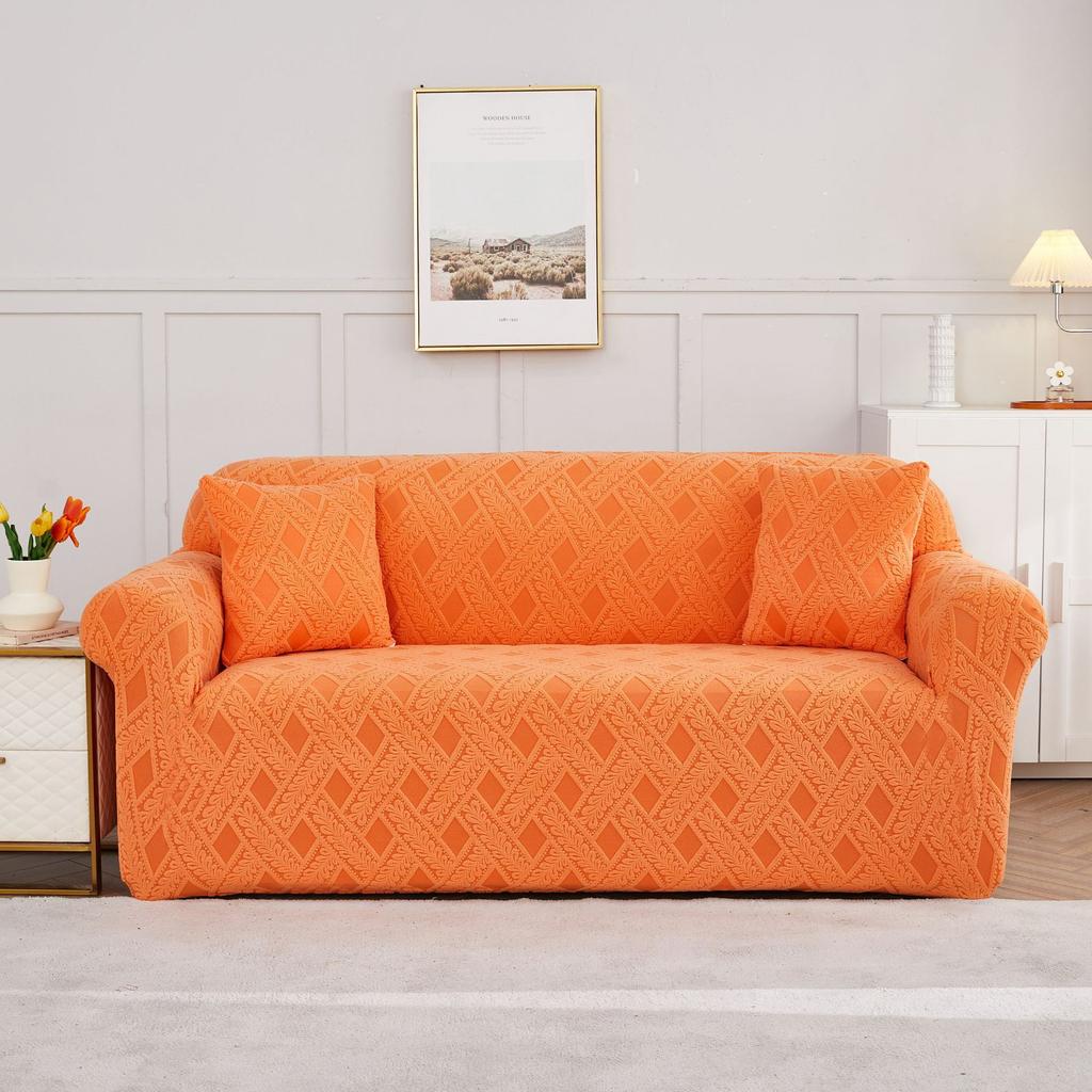 Simple Modern Sofa Cover All-inclusive Multifunctional Cover Elastic Light Luxury European Sofa Cover Sofa Cover Full Cover Chaise Non-slip