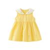 Minibala Girls' Plaid Cotton Vest Dress