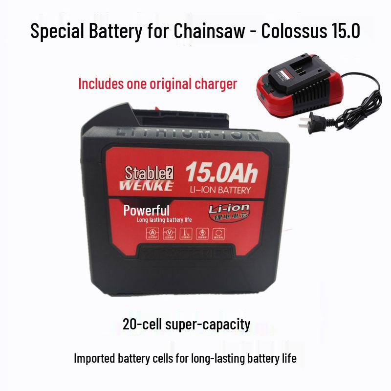 Wenkeli Lithium Battery for Circular Saw, Angle Grinder, Hammer Drill, and Woodworking Tools.