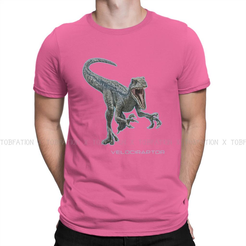 Jurassic Park Dinosaurs Film Man TShirt Velociraptor Fashion T Shirt Harajuku Sweatshirts Hipster