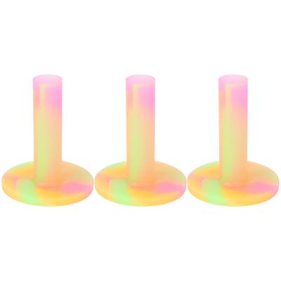3pcs Rubber Golf Tees Holder Indoor Outdoor Sports Practice Aids Accessories for Golfer