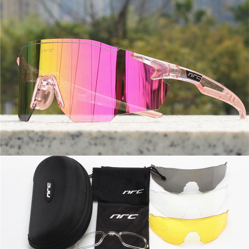 NRC Ultralight Rimless Photochromic Cycling & Outdoor Sports Glasses