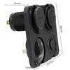4 In 1 Car Charger Dual USB Charger for Boat Marine RV Truck Camper Vehicles 4.2A Voltmeter 12V ON-OFF Switch Interior Parts