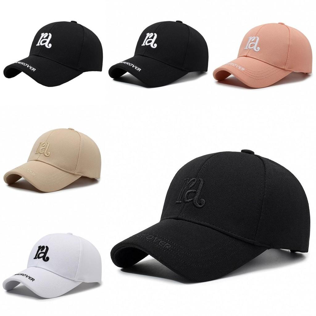 Rd Letter Embroidery Baseball Cap Outdoor Breathable Sun Protection Gift Hat