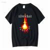 Silverchair Tomorrow Black Cotton T Shirt Nt93274 Long Or Short Sleeves Vintage Washed Unisex Designer Clothes Stretched Casual