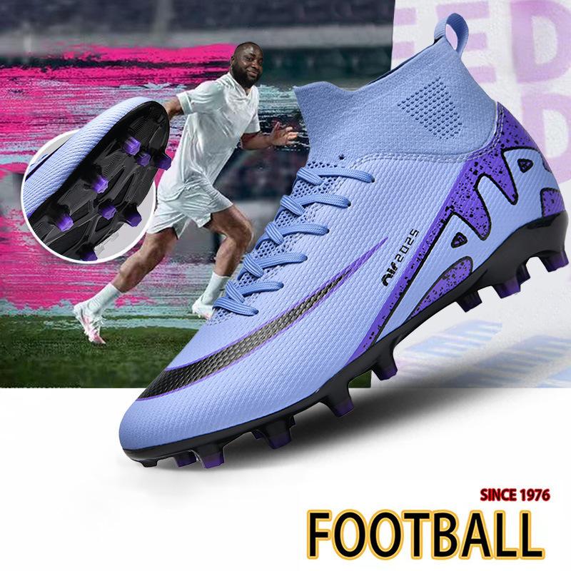 Thorn 15 Manufacturers Help 2025 Football Shoes Men's High-top Long and Short Nail-broken Sports Shoes Women
