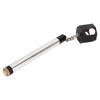 2 In 1 Pool Cue Chalk Holder Billiard Cue Tip Pricker Nonslip Chalk Holder For Billiards Silver Black