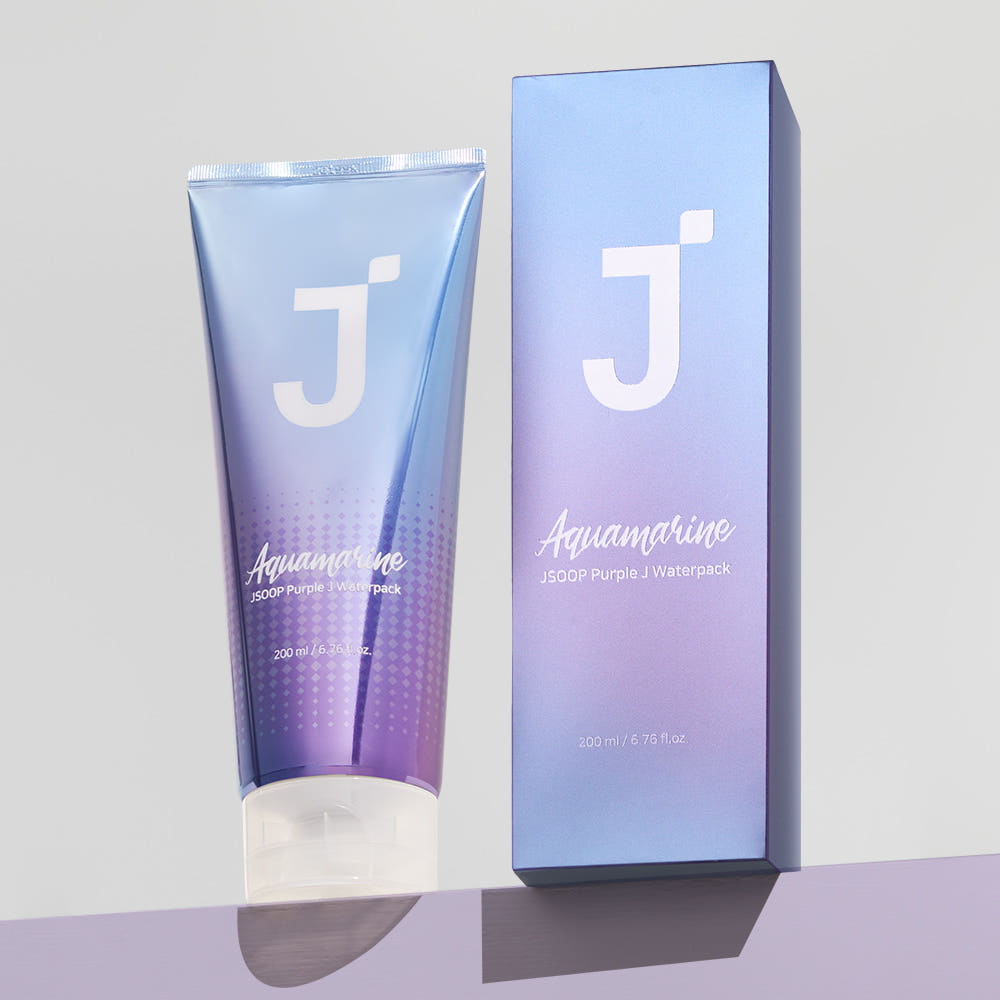 [Jsoop] Purple J Water Pack Aquamarine (200ml)  [K-BEAUTY] Leave-In Hair Mask 200ml