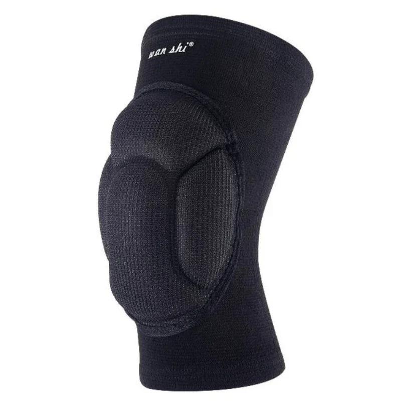 

1pc Sport Basketball Brace Protector Male Non-Slip Pads Ladies Kneepad Men Elastic Knee Pads Support Fitness Gear Knee Brace Practical Use M