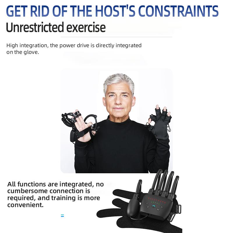 Intelligent Exoskeleton Rehabilitation Robot Gloves Equipment Hand Function Rehabilitation Training Massage Device Stroke Hemiplegia