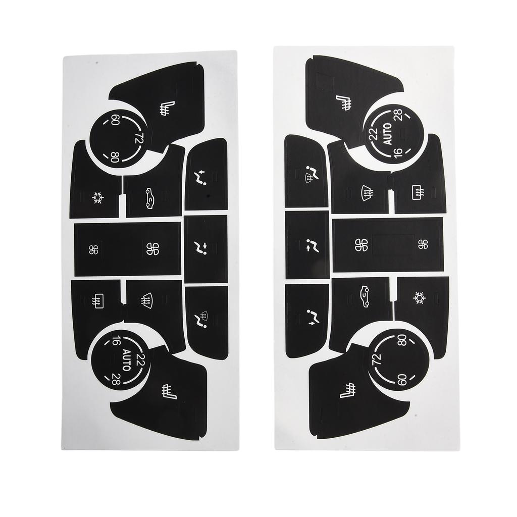 Button Repair Stickers Compatible with For Buick Verano and For Encore Cars