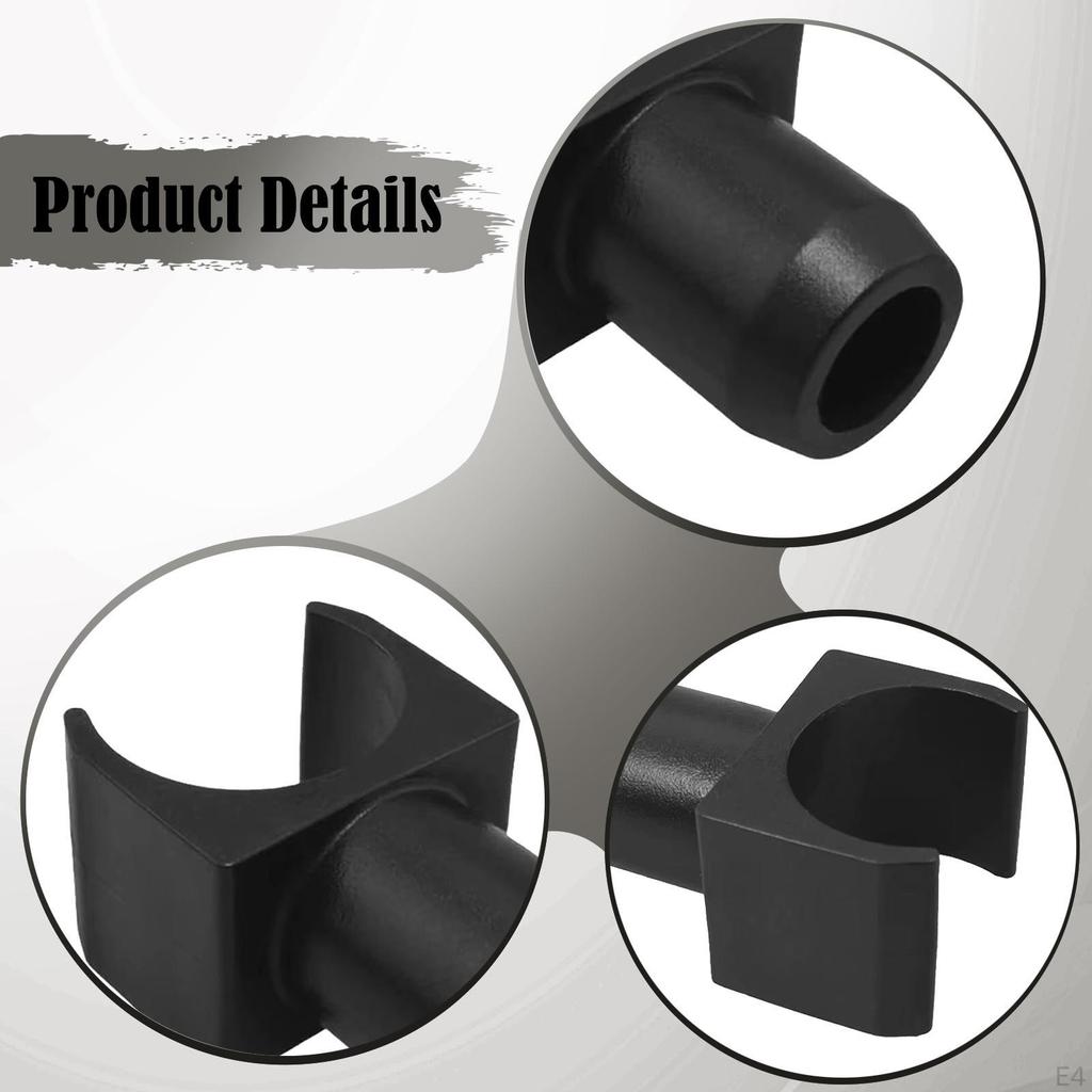 4x Replacement Wheelchair Seat Rail Guide Repair Parts Universal Components