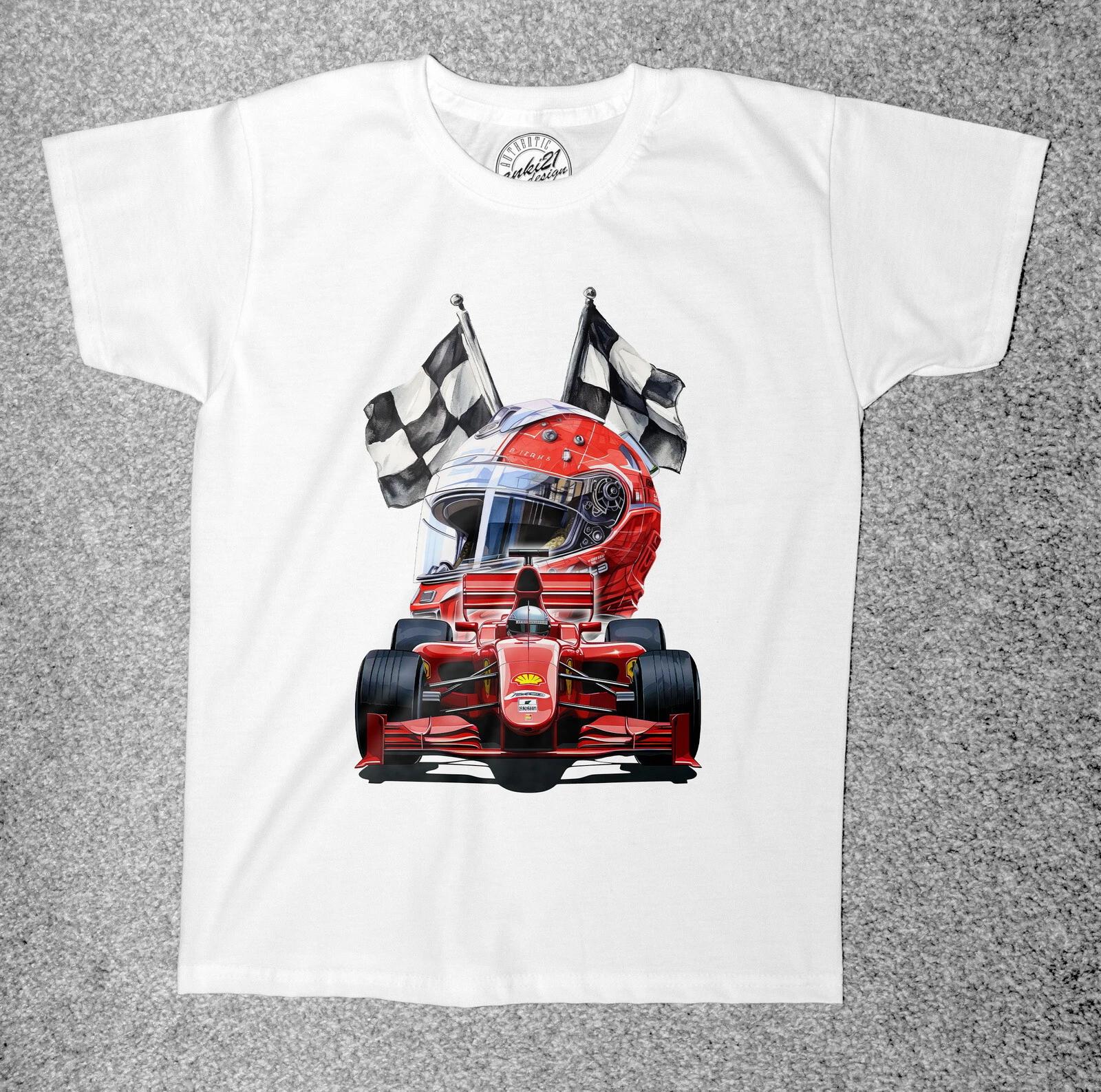 Формула 1 F-1 F1 Спортивные 002 Детские футболки 130